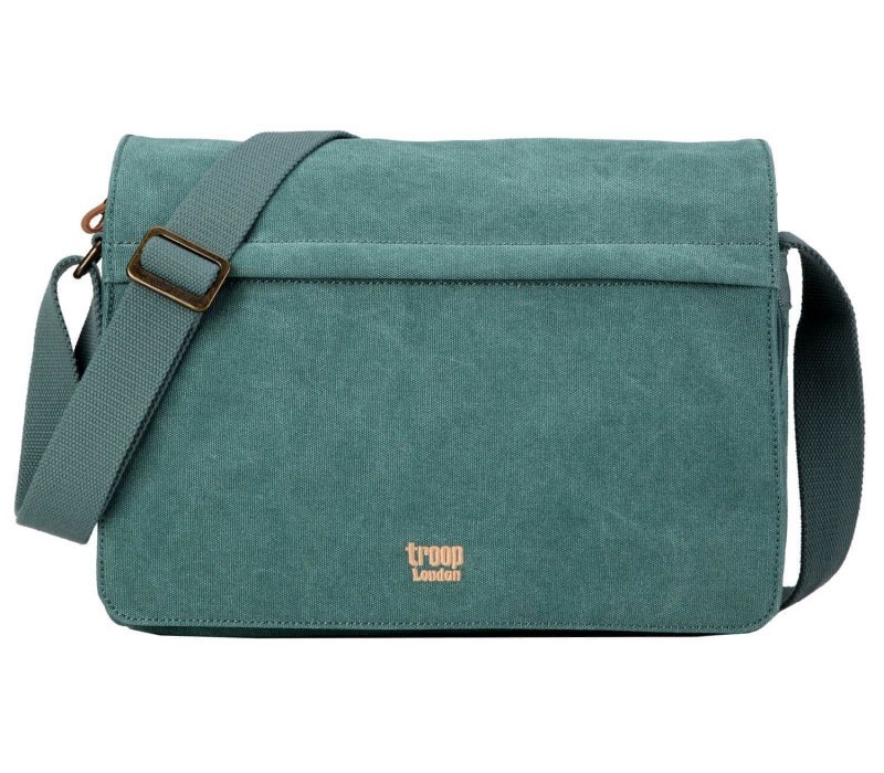 Troop London TRP0241 Rozšířitelná taška přes rameno - Turquoise