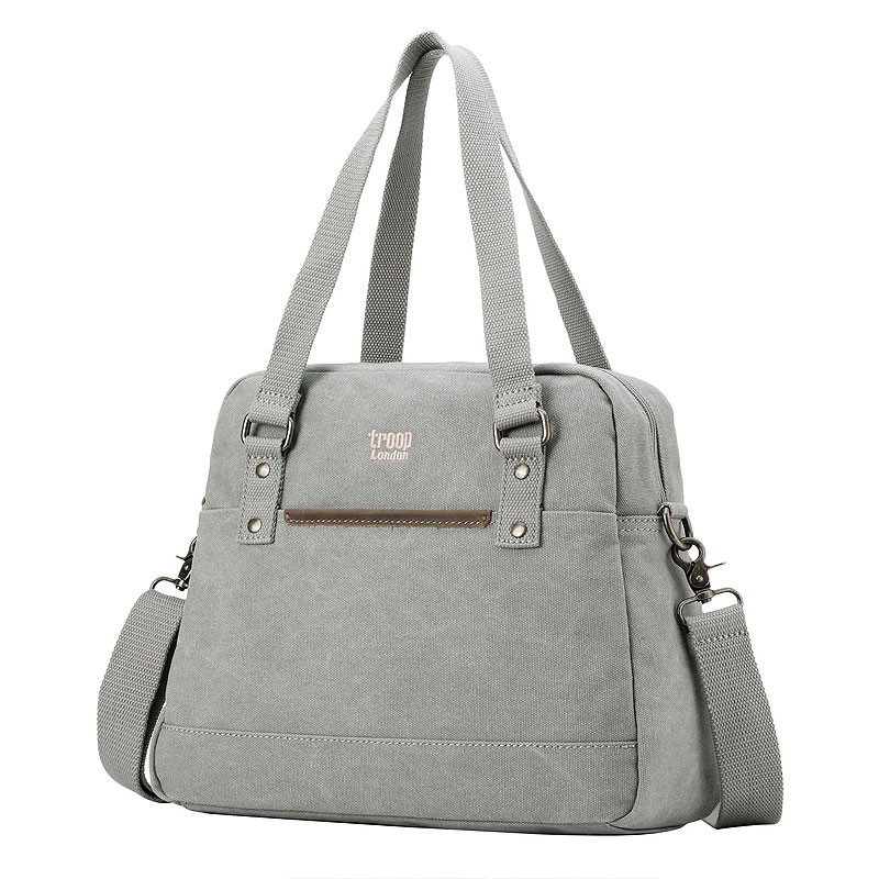 Troop London TRP0506 Dámská kabelka přes rameno - Grey
