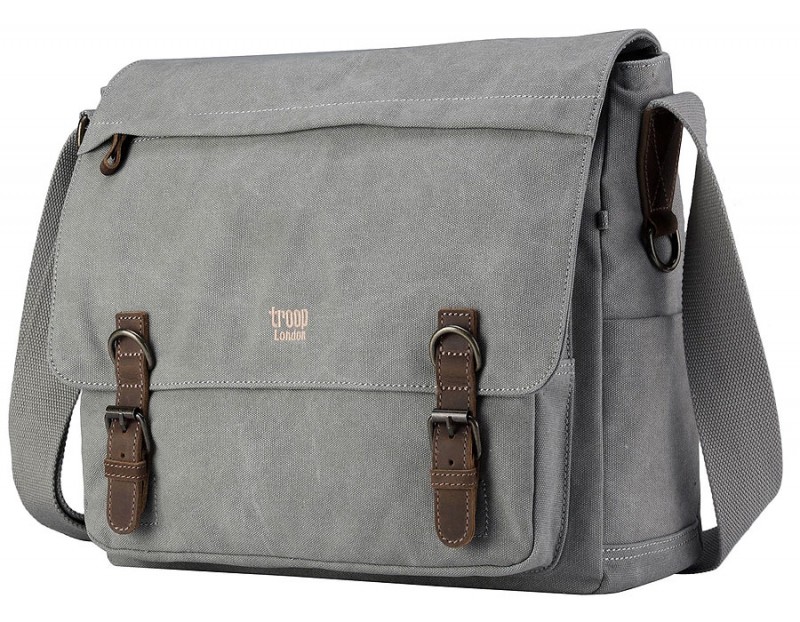 Troop London TRP0207 Brašna na notebook 15,6 - Grey