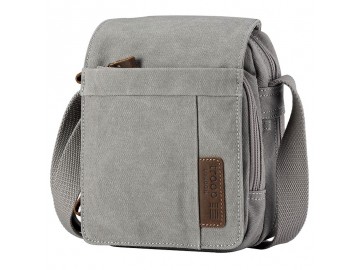 Troop London TRP0220 Unisex brašna přes rameno - Grey