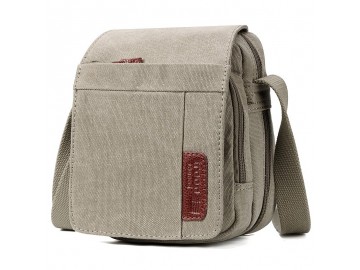 Troop London TRP0220 Unisex brašna přes rameno - Grey