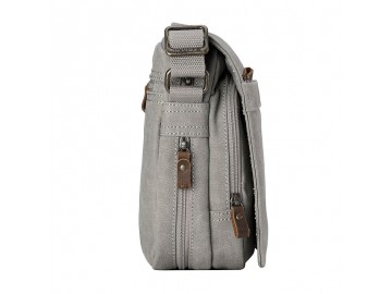 Troop London TRP0220 Unisex brašna přes rameno - Grey