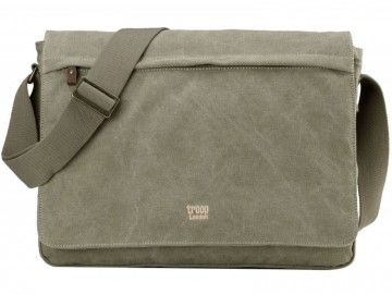 Troop London TRP0371 Brašna na notebook 17 - Khaki