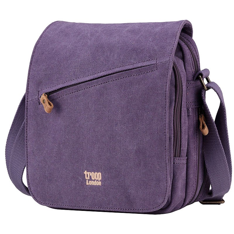 Troop London TRP0238 Rozšířitelná taška přes rameno - Purple