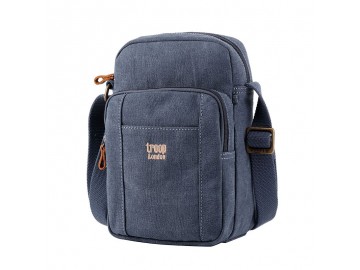 Troop London TRP0370 Unisex taška přes rameno - Blue