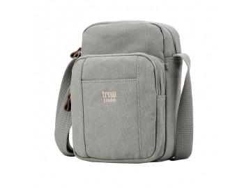 Troop London TRP0370 Unisex taška přes rameno - Grey