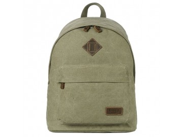 Troop London TRP0384 Školní batoh klasického vzhledu - Khaki