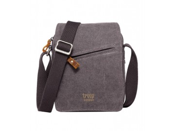 Troop London TRP0239 Rozšířitelná menší taška přes rameno - Black