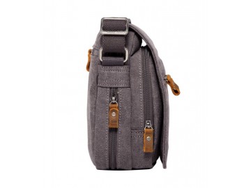 Troop London TRP0239 Rozšířitelná menší taška přes rameno - Black